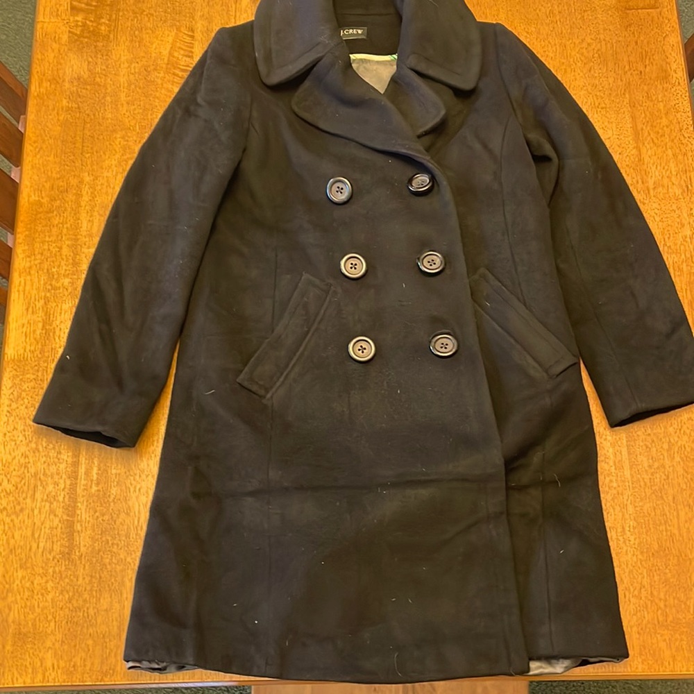 J Crew Women’s Black Coat